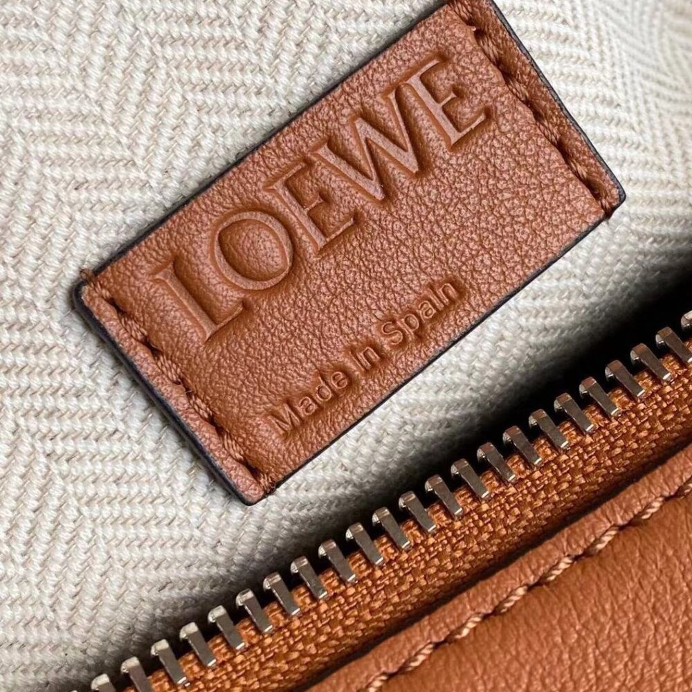 LOEWE Puzzle small geometric patchwork crossbody … - image 7